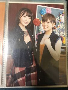 宮脇咲良 岡田奈々 AKB48 願いごとの持ち腐れ Amazon アマゾン 店舗特典 生写真 A-13。