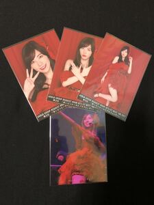 松井珠理奈 リクエストアワー2017 DVD特典 生写真 予約特典含む4種 コンプ AKB48 A-13