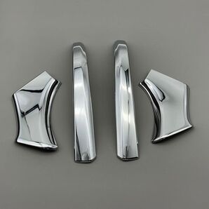 【高級感アップ】ハリアー 80系対応 サイドミラー ガーニッシュ 鏡面メッキ 外装ドレスアップパーツ