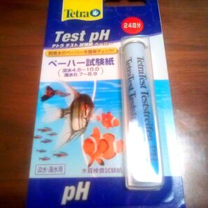 Tetra Test pH テトラテスト ペーハー試験紙 24回分 淡水・海水用