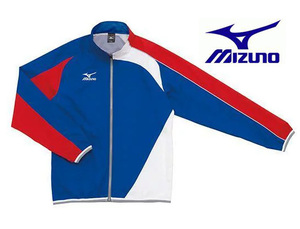 新品未開封 MIZUNO(ミズノ) シャカシャカジャージ トレーニングクロスシャツ XOビッグサイズ フレンチカラー