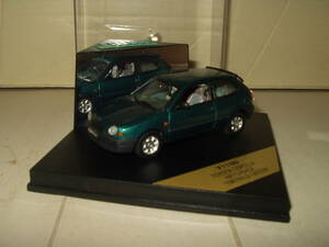 VITESSE Made in Portugal Toyota Corolla Hatchback Emerald Green / Portugal made Vitesse Toyota Corolla hatchback ( 1:43 )