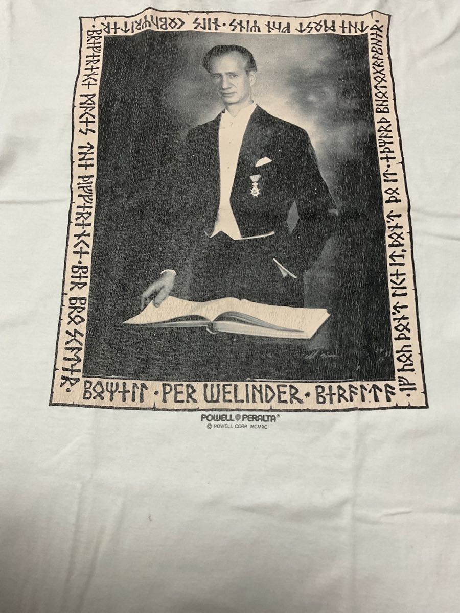 希少品 80’s POWELL PERALTA パウエル ビンテージ TシャツUS-XL 
