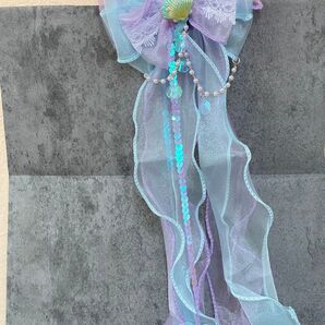 マーメイド風ヘアクリップ