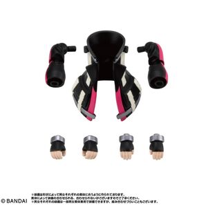 リンクトラベラーズ〜ブルービルへの潜入編〜SIDE:C アウターコート(黒×ピンク)