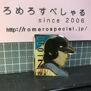 同梱OK★【ピンバッジ】2011年写真♯7糸井嘉男/Yoshio Itoi/北海道日本ハムファイターズ【ピンズ/ピンバッチ/野球】阪神/オリックス
