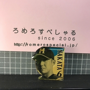 同梱OK★【ピンバッジ】2011年写真♯6中田翔/Sho Nakata/北海道日本ハムファイターズ【ピンズ/ピンバッチ/野球】読売ジャイアンツ/巨人