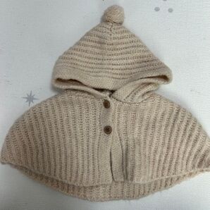 petit main ポンチョ サイズ70