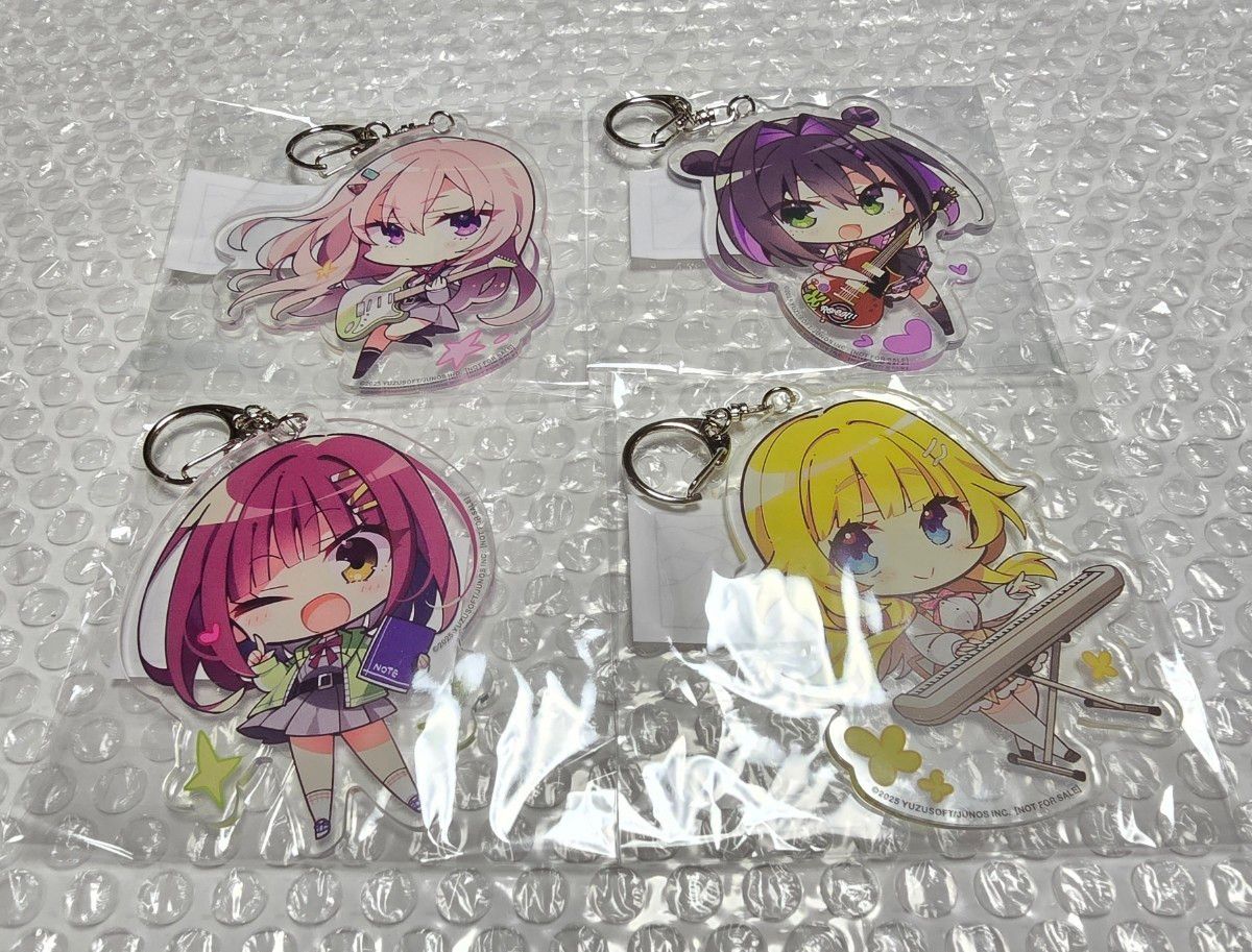 ライムライト・レモネードジャム キングアクリルキーホルダーセット ゆずソフト ゆずソフト ライムライト・レモネードジャム キングキーホルダー