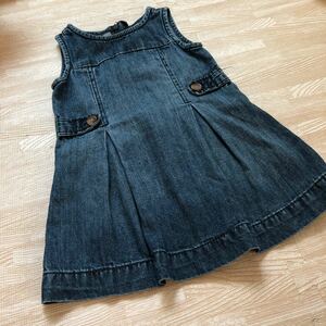 babyGAP ジャンパースカート　デニム　ワンピース