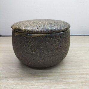 【新品】伊賀焼 陶器 おひつ 蓋付き 1合用