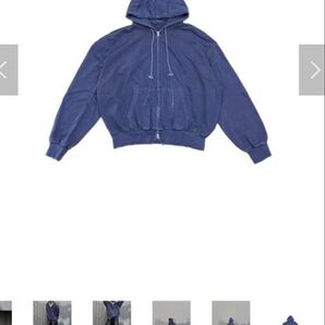 Damage zipup hoodie chikashitsu+