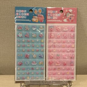 DROP BLOCK SEAL タイルみたいなシール カービィ タイルシール ①