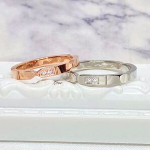 2Dリング ステンレスリング ステンレス指輪 ピンキーリング