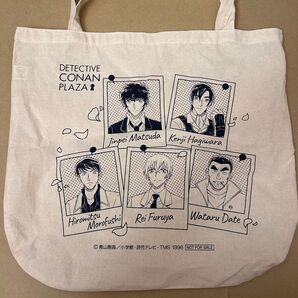 名探偵コナン トートバッグ コナンプラザ ノベルティ 特典 警察学校組 松田陣平 萩原研二 諸伏景光 伊達航 安室透 降谷零