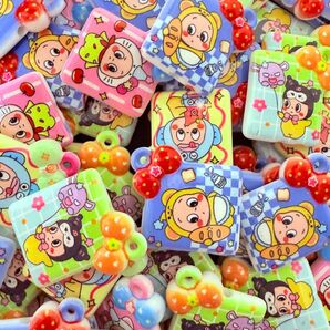 カスタムボールペンハンドメイドビーズ 50個