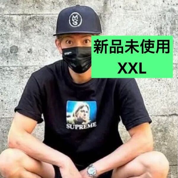 【正規品】Supreme 23ss Kurt Cobain Tee 黒XXL 2XL シュプリーム Tシャツ カートコバーン