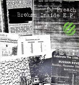 3051【ＬＰ盤】めったに出品されない◎DJ PreachBroken Inside E.P.　　　ブロークンインサイドEP≪貴重レコード≫K