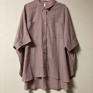 11/15まで出品 LUPILENオーバーブラウスシャツ