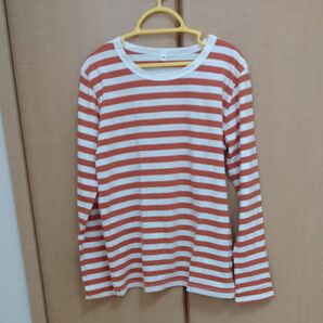 無印良品 子供 ボーダーカットソー