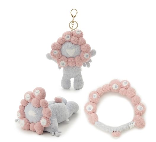 ジェラートピケエアリーモコミャクミャク チャーム キーホルダー