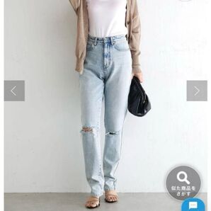 Whim Gazette(ウィム ガゼット)長谷川京子さんコラボ デニムパンツ