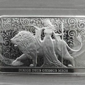 2024年 ロイヤルミント「ウナとライオン」純銀 1オンスバー