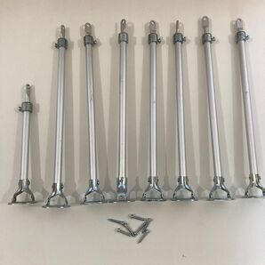 病院 医療用カーテンレール伸縮 自在吊棒!