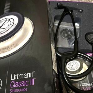 【新品】 聴診器 リットマン TM クラシック 3 classic Ⅲ エディション モデル エデュション オール ブラック 看護