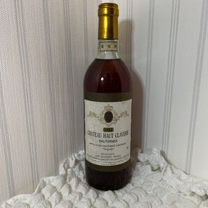 CHATEAU HAUT CLAVERIE ソーテルヌ 1984年 果実酒 750ml