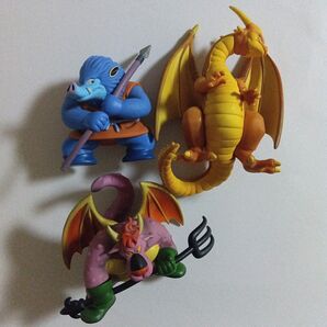 ドラゴンクエスト ソフビモンスターフィギュア グレイトドラゴン アークデーモン オークキング 3点セット