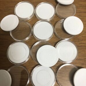 12個コインカプセル コインケース 天皇陛下 御即位 記念硬貨 2025年日本国際博覧会記念五百円貨幣 ケース