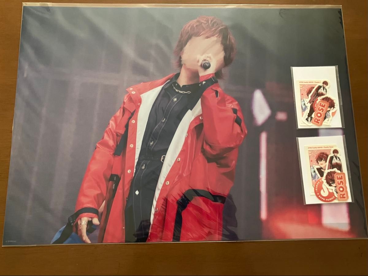 STPR expo すとふぁみくじ ふぁみくじ B賞 実写クリアポスター