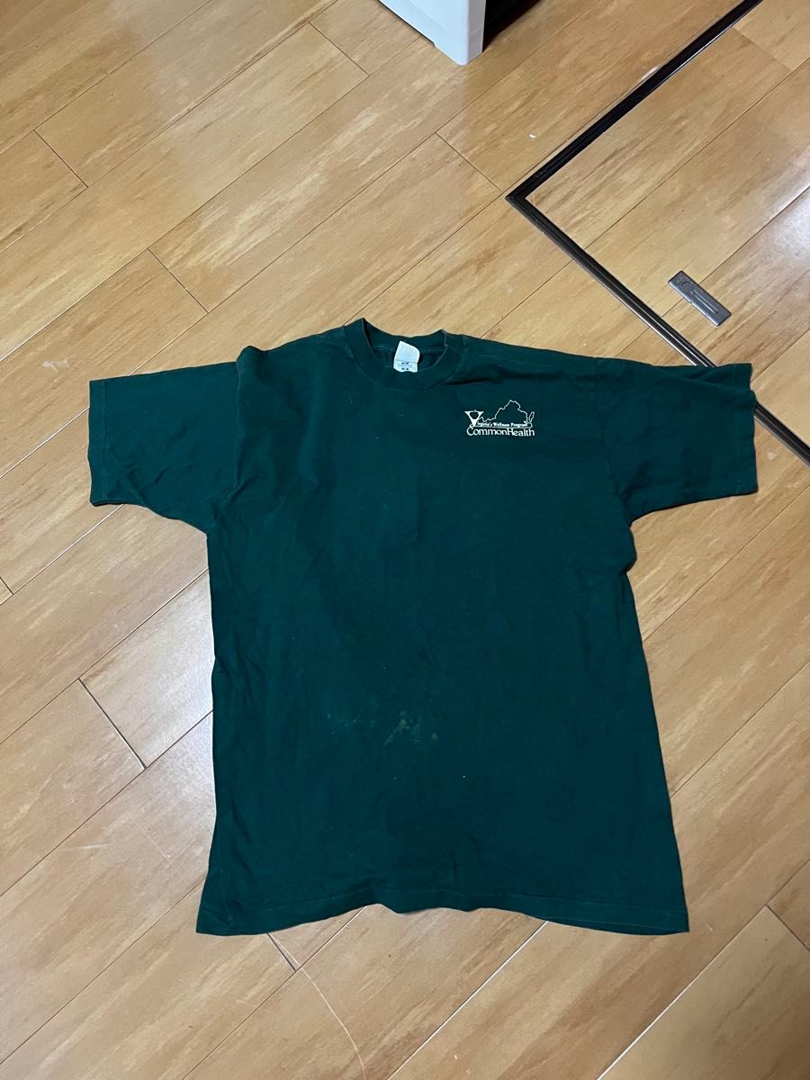 FRUIT OF THE LOOM ヘビーコットン Tシャツ XLダークグリーン