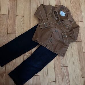 GLOBAL WORK グローバルワーク グリーンレーベル 長袖シャツ レギンス 男の子 キッズ