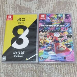 【新品・未開封品】 8番出口8番のりば・マリオカート8デラックス Switch