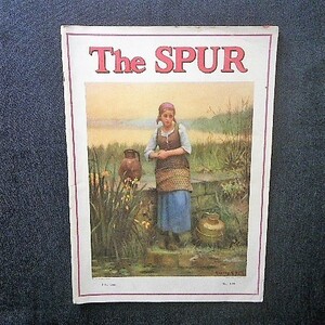 1938年 The SPUR■ダニエル・リッジウェイ・ナイト 表紙 アーサー・エドウィン Arthur Edwin/Daniel Ridgway Knight■ヴィンテージ