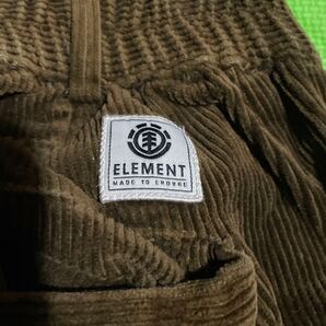 最終価格 ELEMENT エレメント コーデュロイパンツ ブラウン MADE TO ENDURE サイズL スケーター