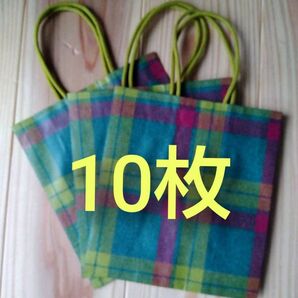 伊勢丹 小 紙袋 10枚 マクミラン柄