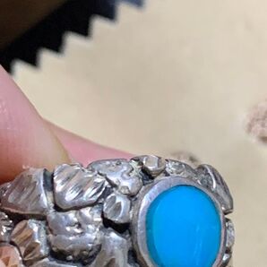 ターコイズしる インディアンジュエリー銀製品
