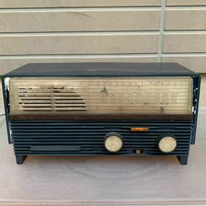  vacuum tube radio Showa Retro moving goods reception ok goods 