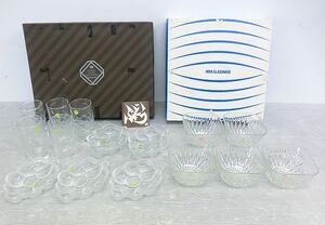 [NH212] Hoya Hoya Crystal Dataware Set Set Set Set Juice Set Tumbler Glass GPS 263-B