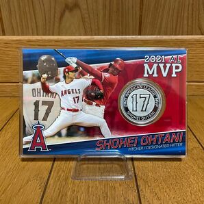 2021年 大谷翔平 AL MVP獲得記念シルバーコイン&カード 3000個限定