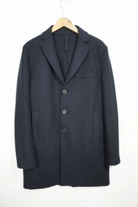 Harris Wharf London ハリス ワーフ ロンドン ウール チェスター コート MADE IN ENGLAND サイズ46 927K