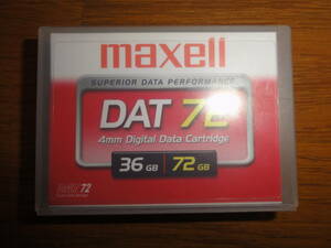 *[ бесплатная доставка ]mak cell maxell DDS данные картридж (4mm ширина ) модель DAT72 емкость (36GB/ компрессия час 72GB) 1 шт упаковка HS-4/170S XJ B*