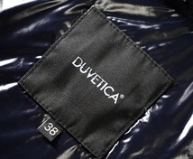 新品19.2万【 デュベティカ DUVETICA 】最高峰ロロピアーナRAIN SYSTEM仕様/上品で優美なウールxナイロンダウンコート/38/S-M相当/E_画像10