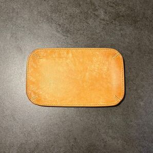 キャッシュトレイ キャッシュトレー レザー マネートレイ マネートレー トレイ ハンドメイド 本革 レザークラフト