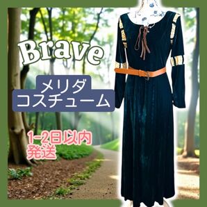 メリダとおそろしの森 dハロ Merida Brave コスプレ 衣装