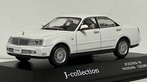 京商 Jコレクション 1/43 日産 セドリック Y34 ホワイト 白 Jコレ J correction NISSAN CEDRIC 34 ニッサン 10代目 模型 ミニカー セダン_画像1