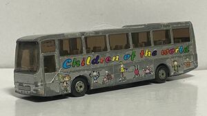 ジク Siku 1/87 MAN Lion Star children of the world 幼稚園バス Lion's Star Coach シルバー マン バス ミニカー 模型 バスコレ 観光バス